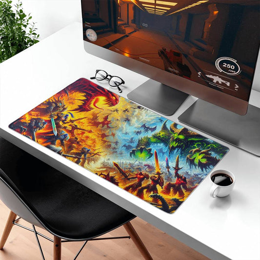 Non-Slip Battle Computer Gaming Mat