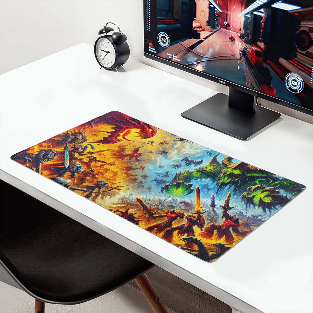 Non-Slip Battle Computer Gaming Mat