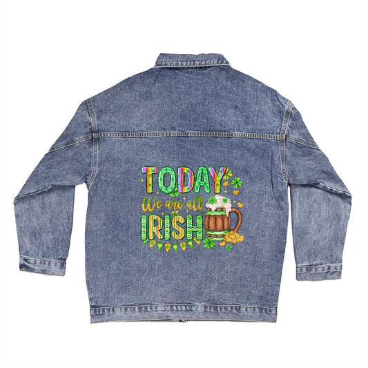 St. Patrick's Day Denim Jacket