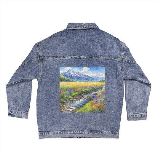 Mountain Art Denim Jacket