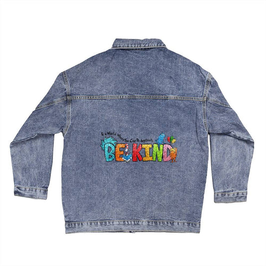 Dr. Seuss Be Kind Denim Jacket