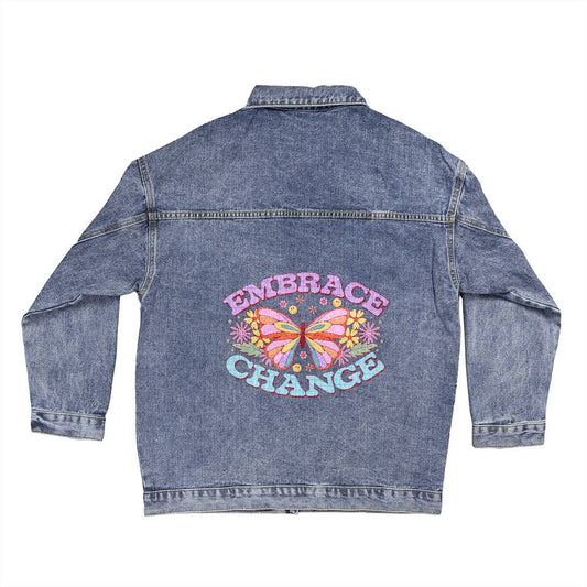 Embrace Change Denim Jacket