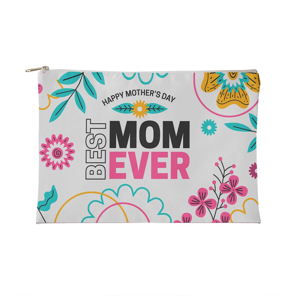 Mom - Gift - Fabric Zippered Pouch Small