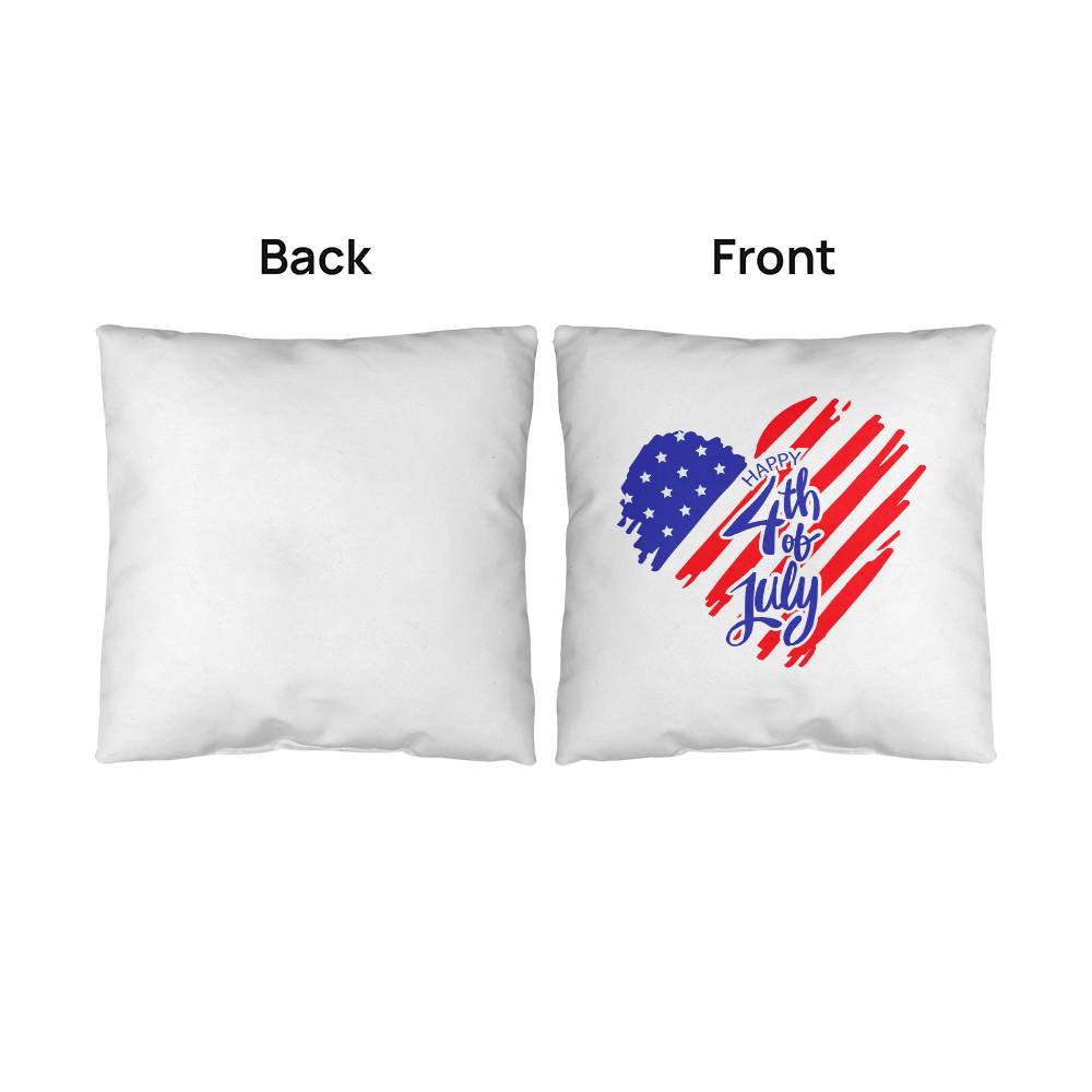 4th of July Outdoor/ Indoor Pillow