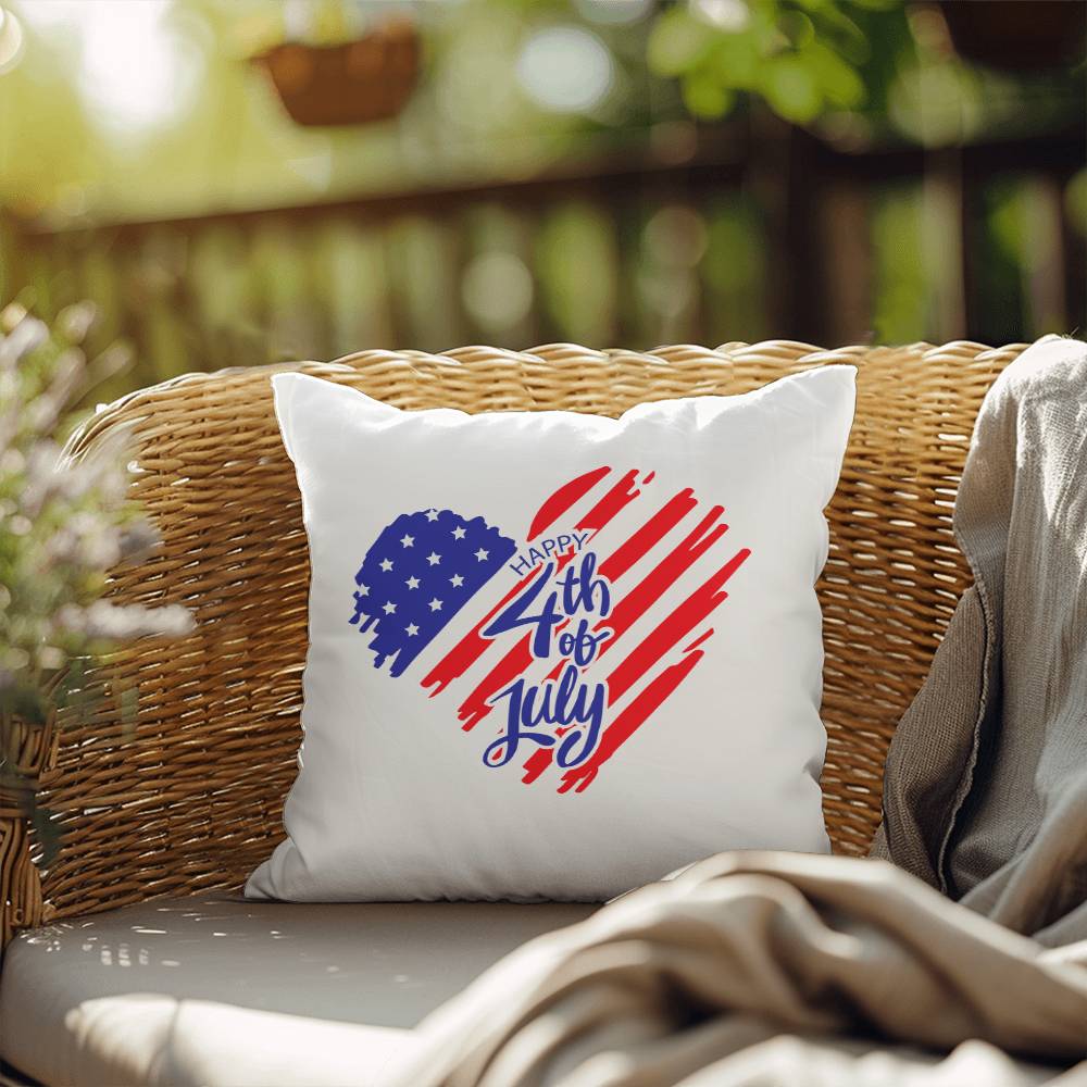 4th of July Outdoor/ Indoor Pillow