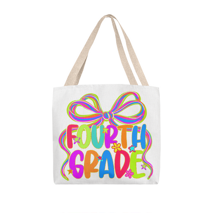 Fourth Grade Back to School Teacher Tote