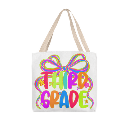 Third Grade Back to School Teacher Tote Bag