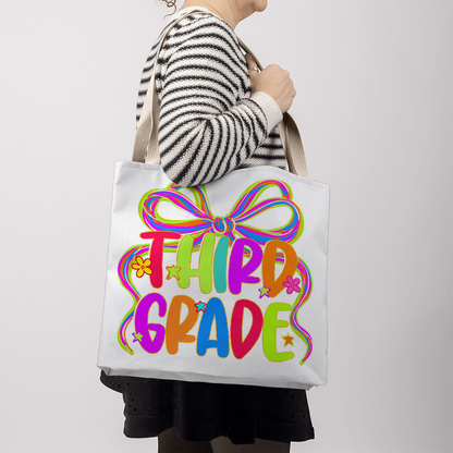 Third Grade Back to School Teacher Tote Bag