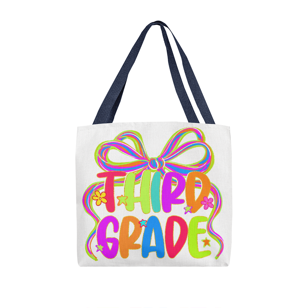 Third Grade Back to School Teacher Tote Bag