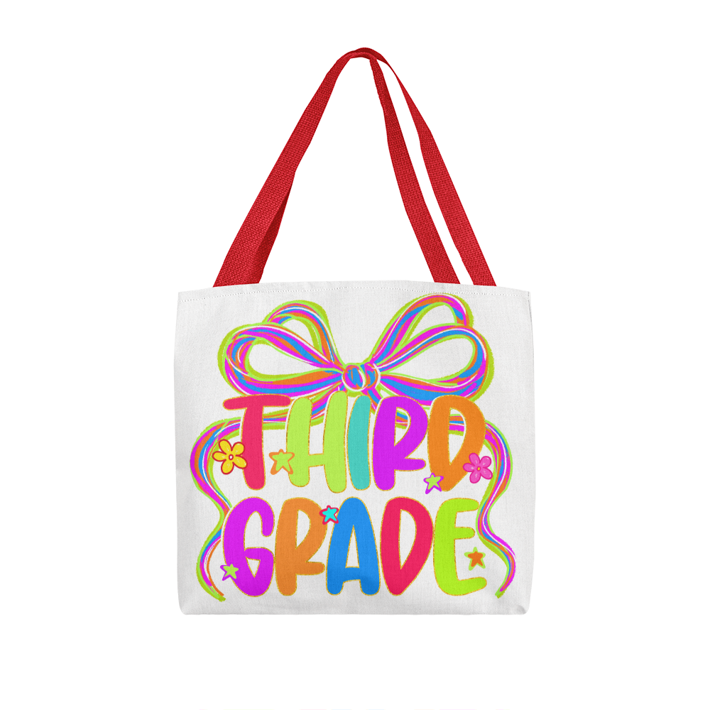 Third Grade Back to School Teacher Tote Bag