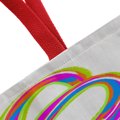 Second Grade Neon Back to School Teacher Tote