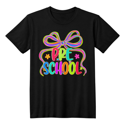 Preschool Neon Ribbon Teacher Team T-shirt