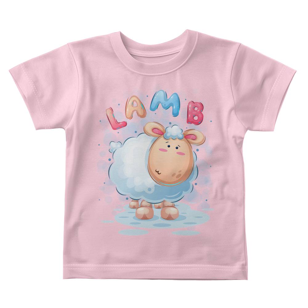 Lamb -- Baby Jersey Tee Front Print