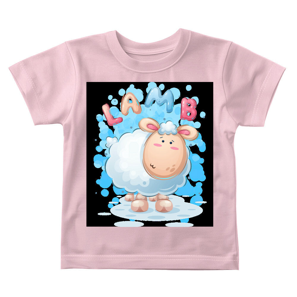 Lamb -- Baby Jersey Tee Front Print