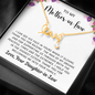 Mother-in-law Scripted Love Necklace