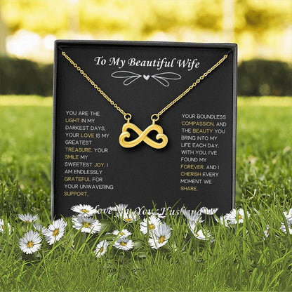 Endless Love Infinity Necklace for Wife