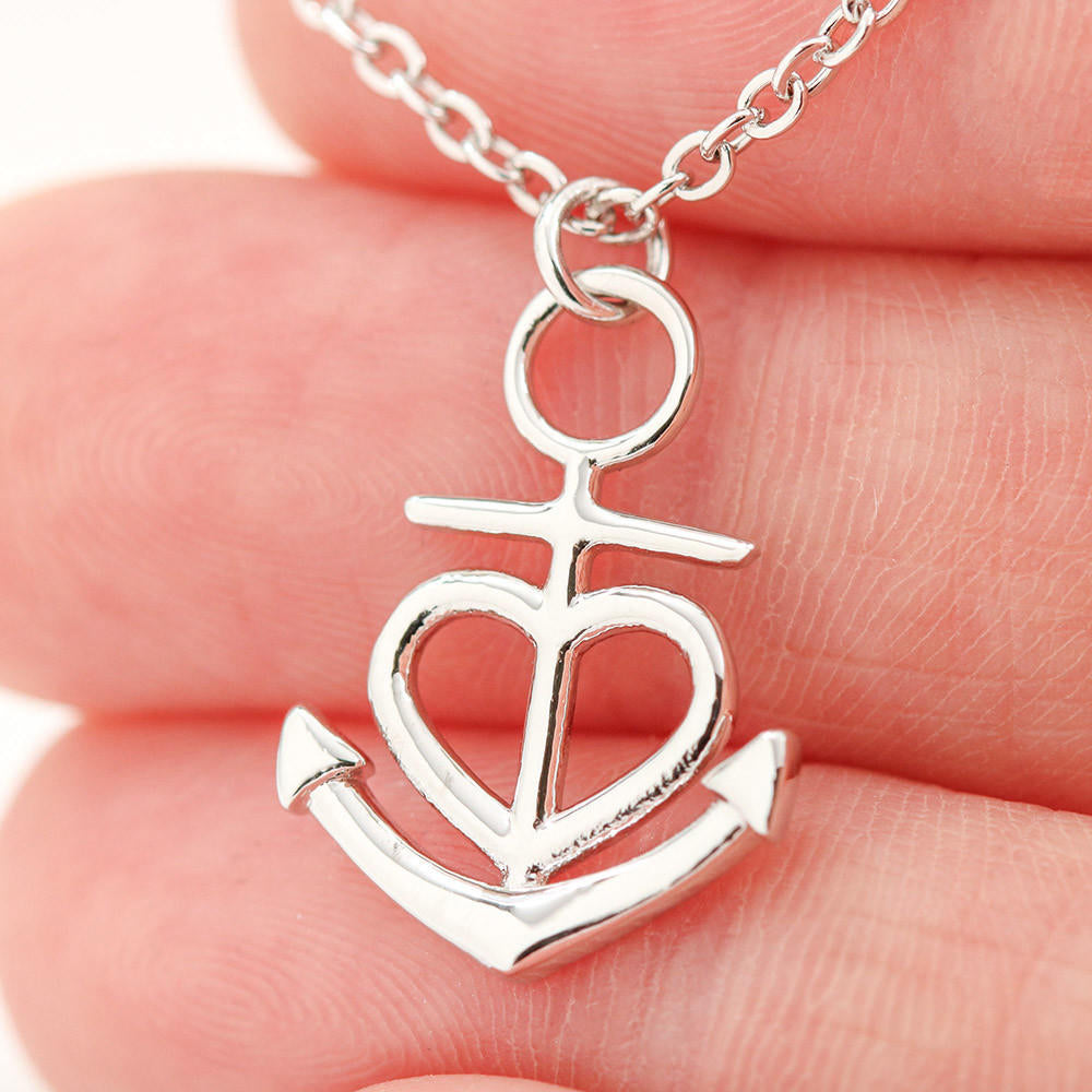 My Wife is My Anchor Necklace