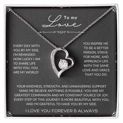 My Love Forever Love Necklace