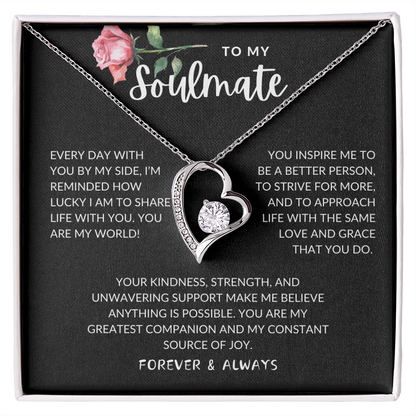 Soulmate Forever and Always Love Necklace