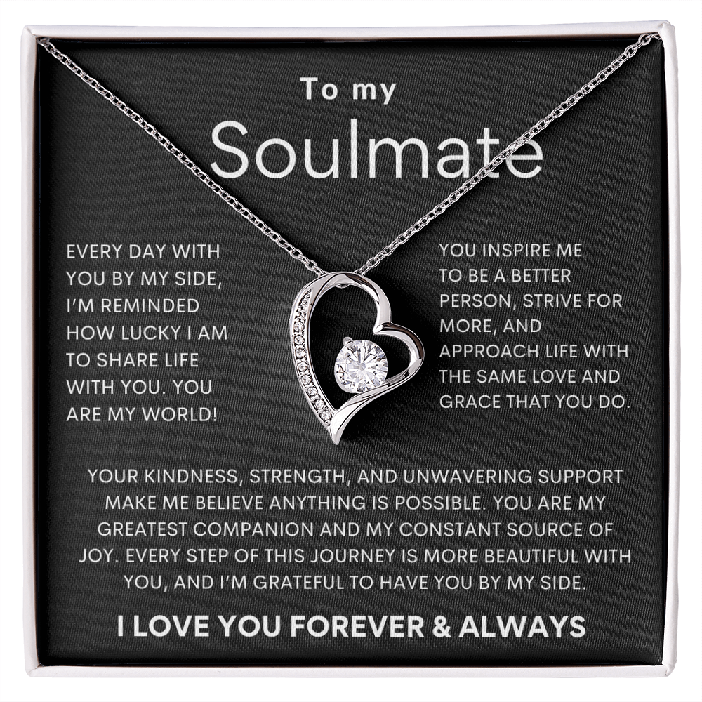 Wife Forever and Always Forever Love Necklace