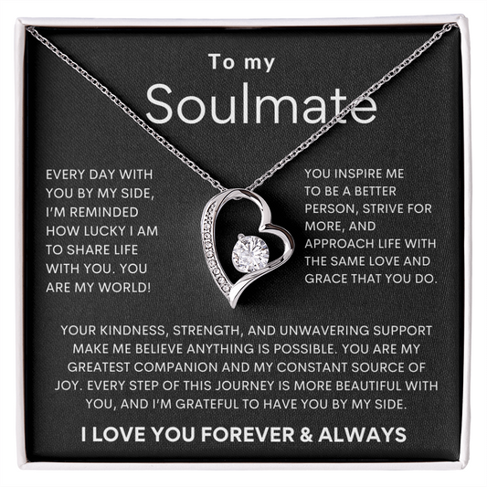 Wife Forever and Always Forever Love Necklace