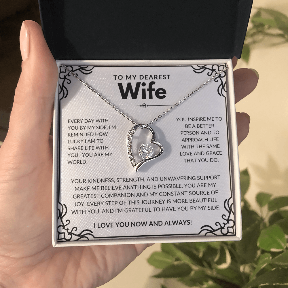 Dearest Wife Forever Love Necklace