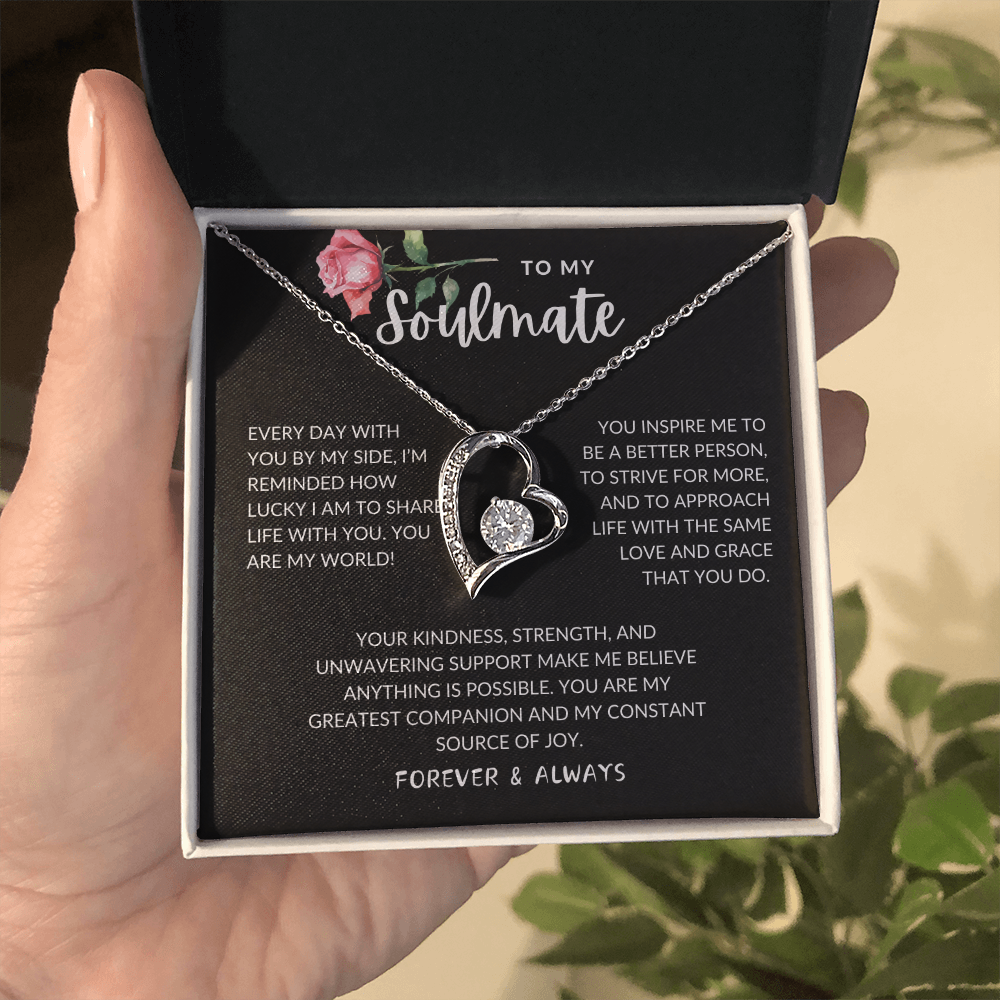 Soulmate Forever and Always Love Necklace