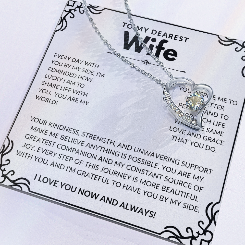 Dearest Wife Forever Love Necklace