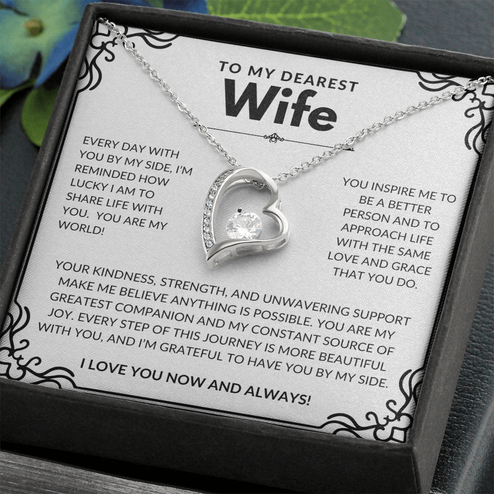 Dearest Wife Forever Love Necklace