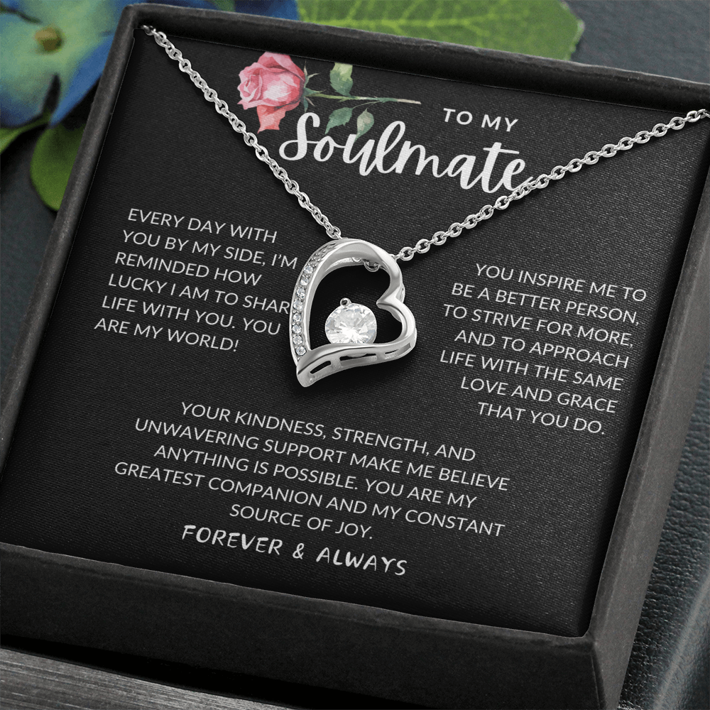 Soulmate Forever and Always Love Necklace