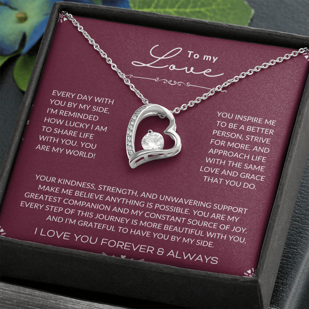 My Forever Love Heart Necklace