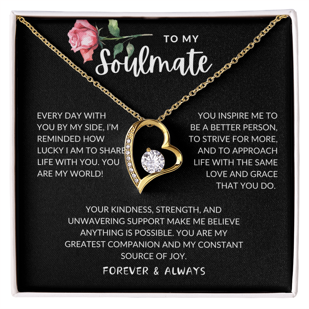 Soulmate Forever and Always Love Necklace