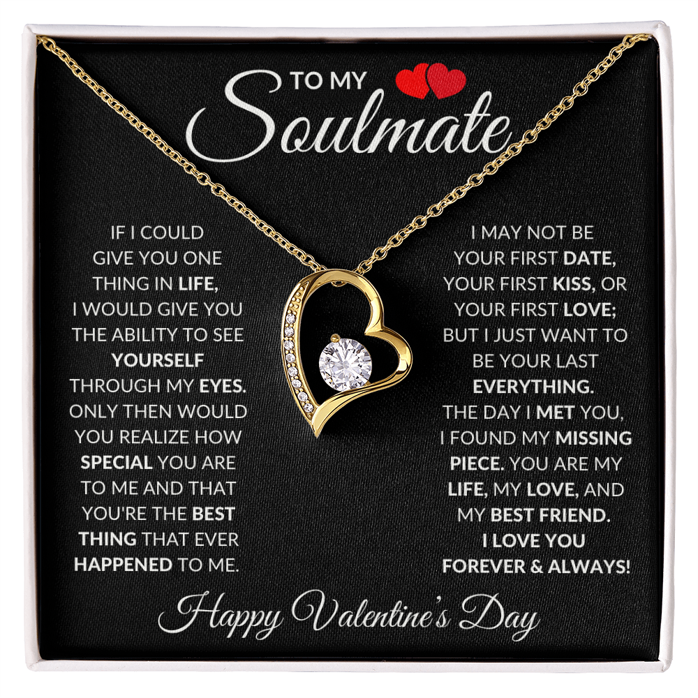 Special Soulmate Valentine's Forever Love Necklace