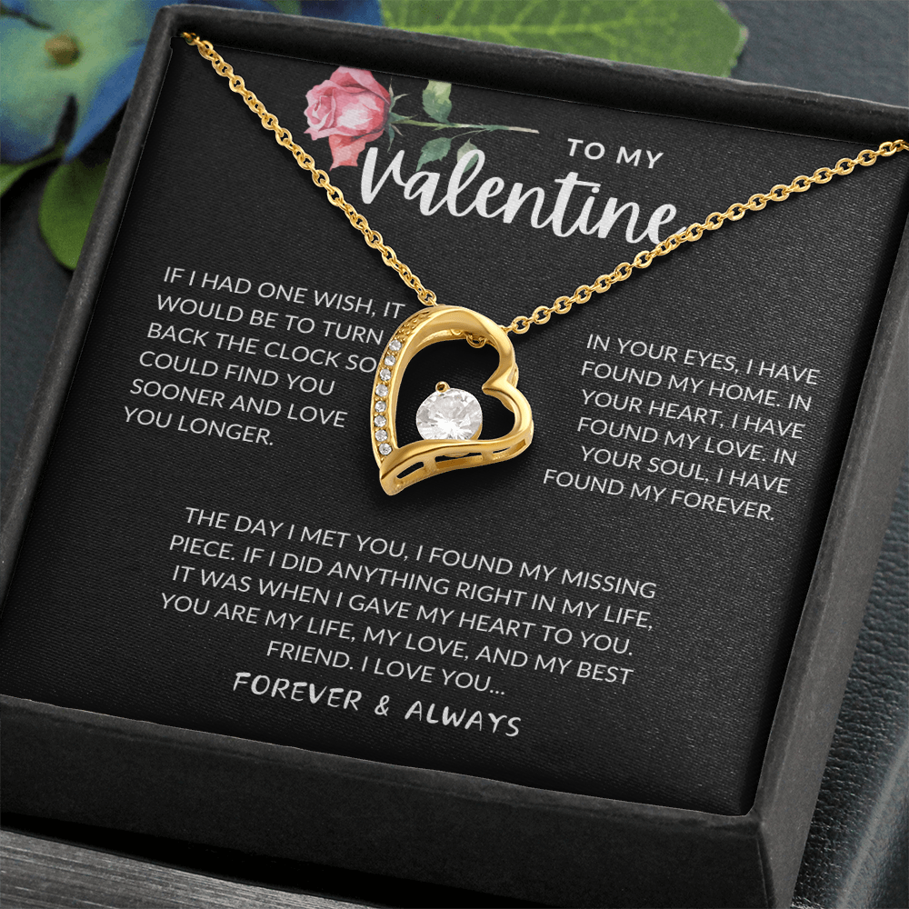 To My Valentine Forever Love Necklace