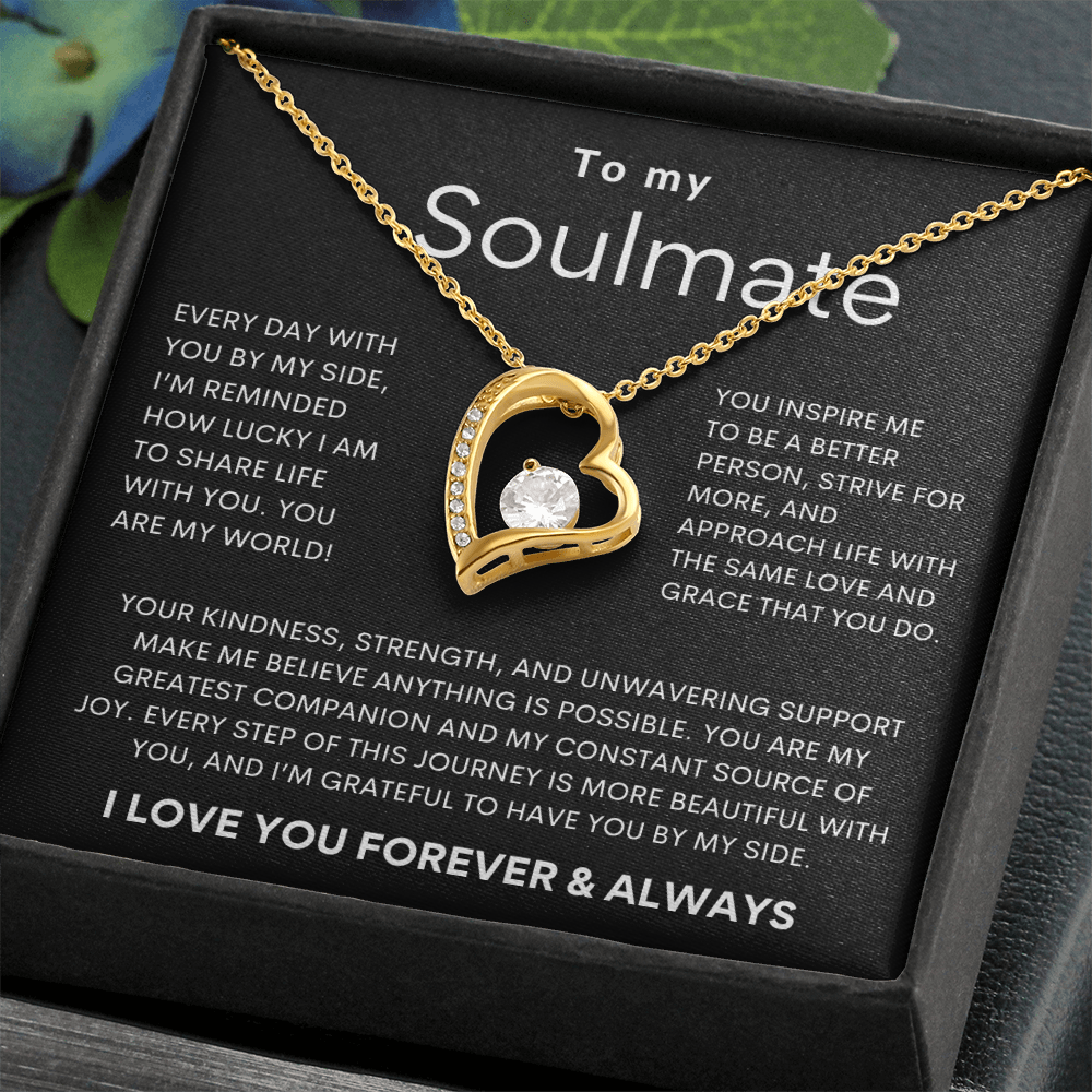 Wife Forever and Always Forever Love Necklace