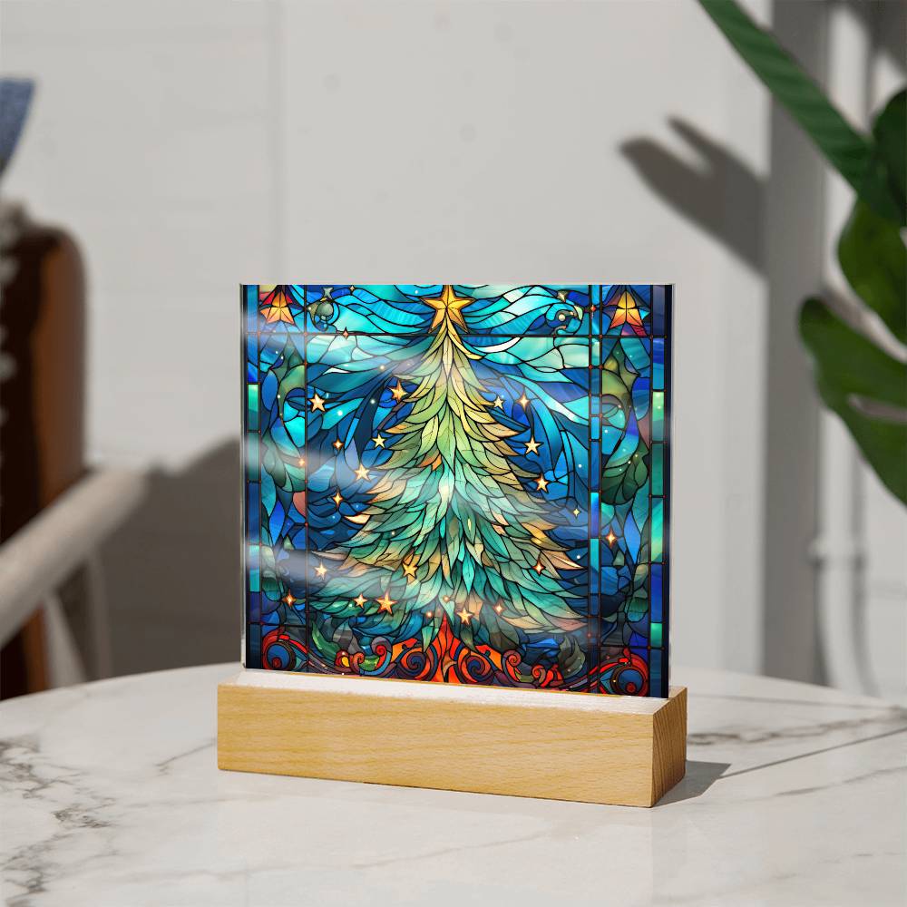 Christmas Tree Nightlight Plaque