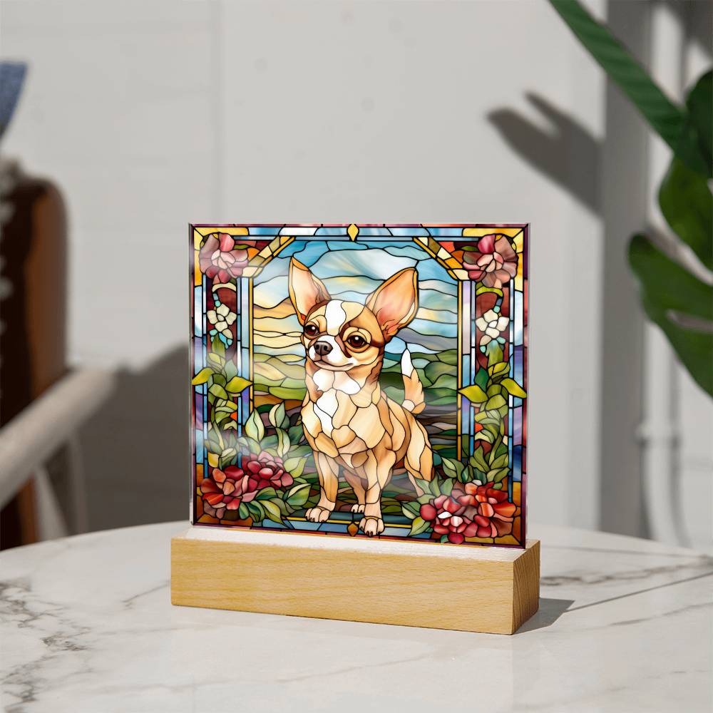 Chihuahua Dog Acrylic Plaque