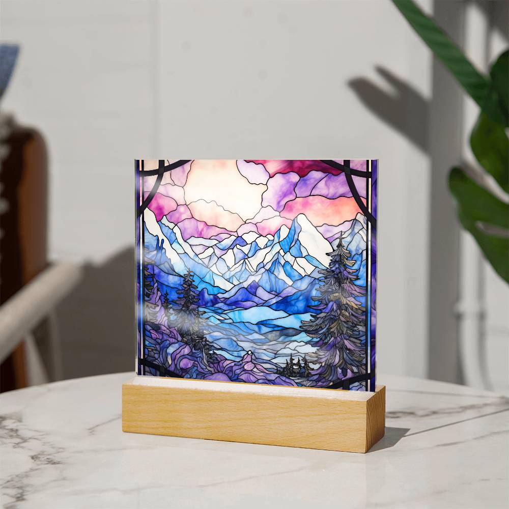 Purple Mountain Majesty Plaque