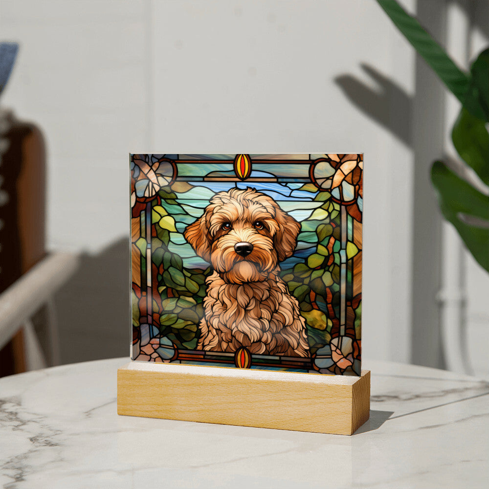 Labradoodle Acrylic Plaque