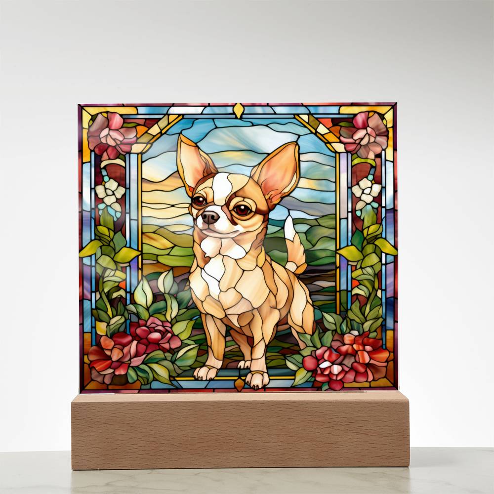 Chihuahua Dog Acrylic Plaque