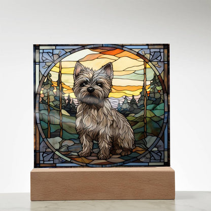 Cairn Terrier Square Acrylic Plaque