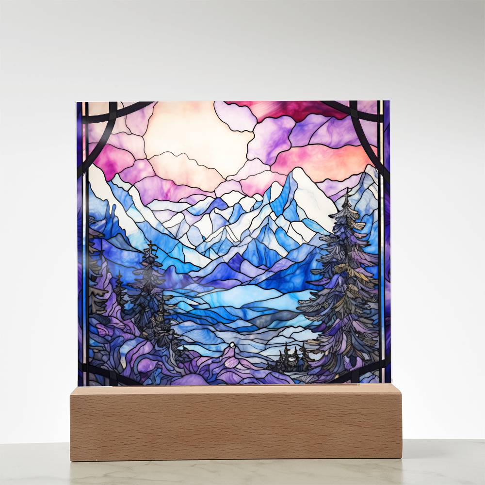 Purple Mountain Majesty Plaque