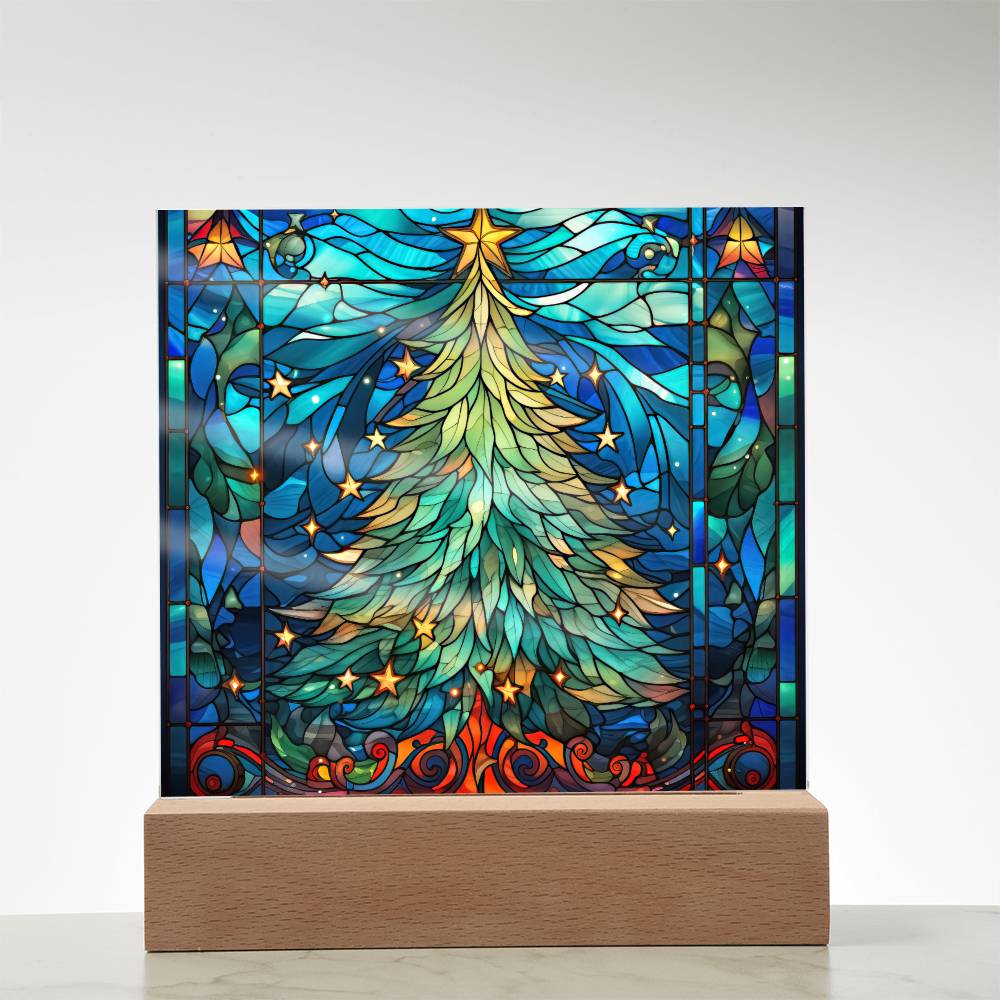 Christmas Tree Nightlight Plaque