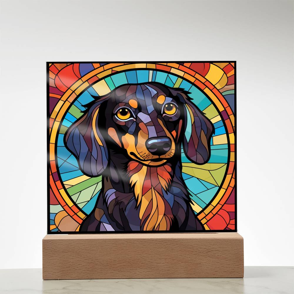 Dachshund Acrylic Plaque