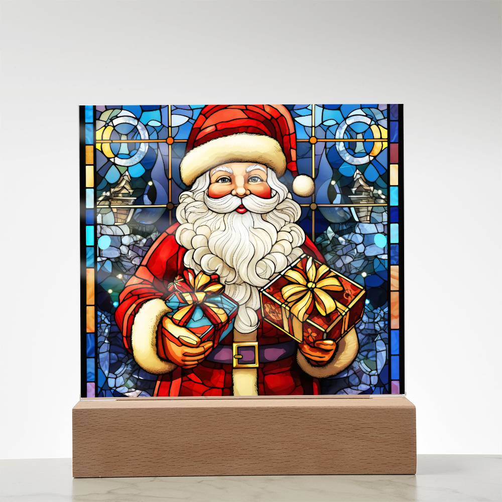 Christmas Santa Plaque Nightlight