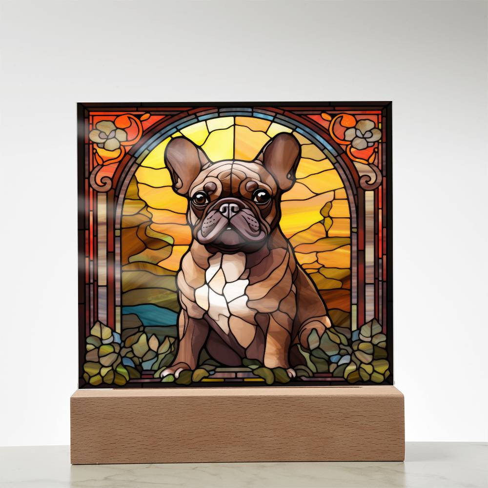 French Bulldog Acrylic Plaque