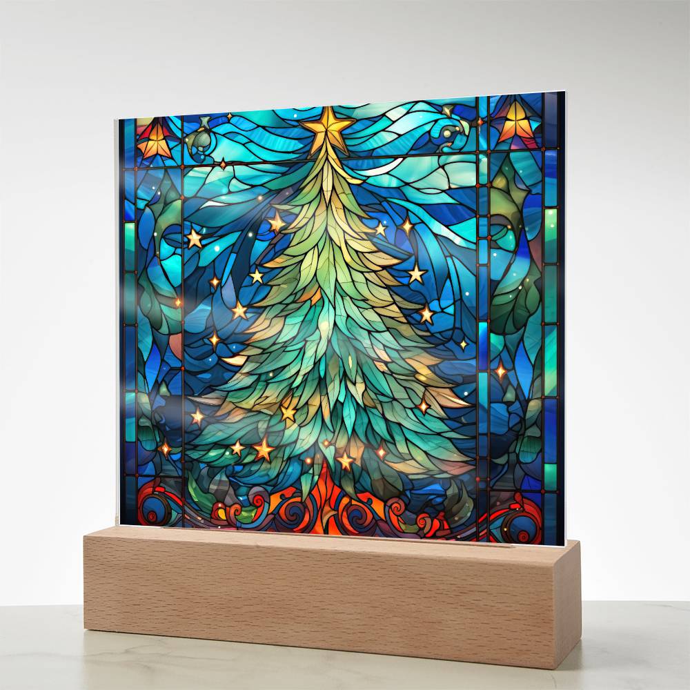 Christmas Tree Nightlight Plaque