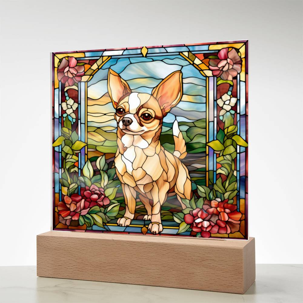 Chihuahua Dog Acrylic Plaque