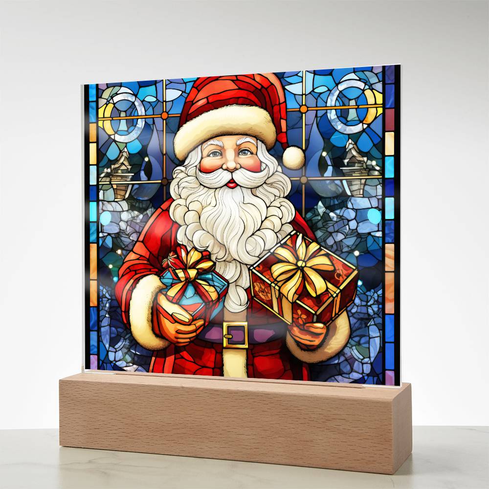 Christmas Santa Plaque Nightlight