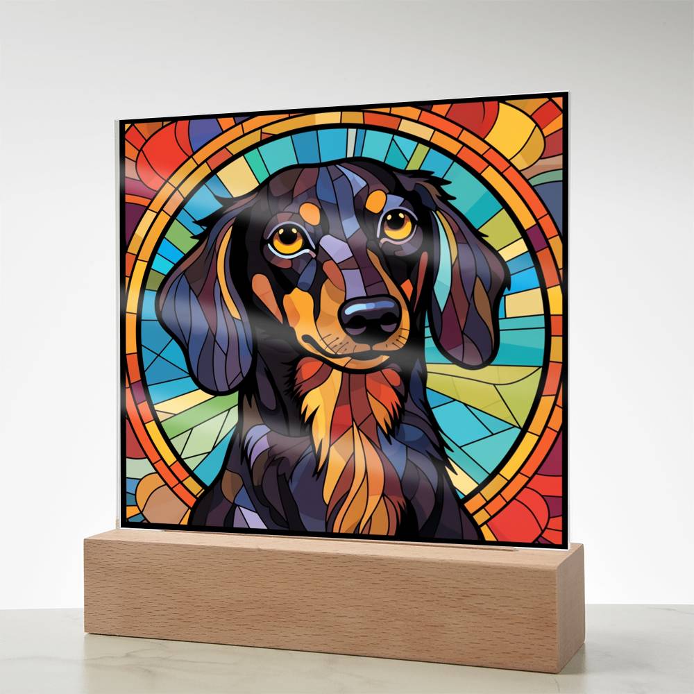 Dachshund Acrylic Plaque